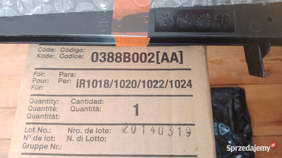 Bęben Canon CEXV 18 do drukarki iR1018 iR1020 warmińsko-mazurskie