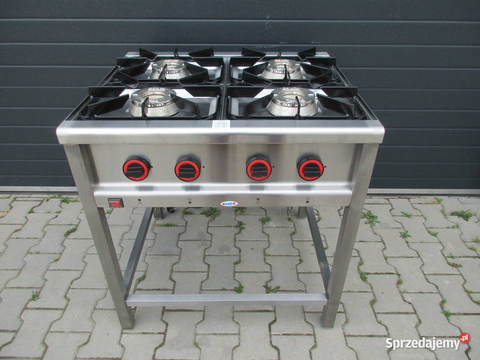 Kuchnia Gastronomiczna Gazowa 4 Palnikowa Egaz Ostrów Wielkopolski