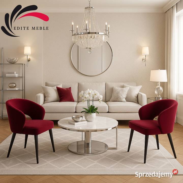 Krzesło Tapicerowane Premium KL8 Edite Meble 48cm Warszawa sprzedam