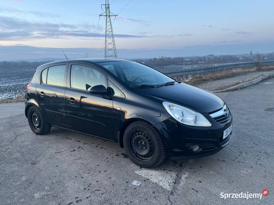 Opel Corsa 14 benzyna 2007r Opłacona 1400cm3 Przemyśl sprzedam