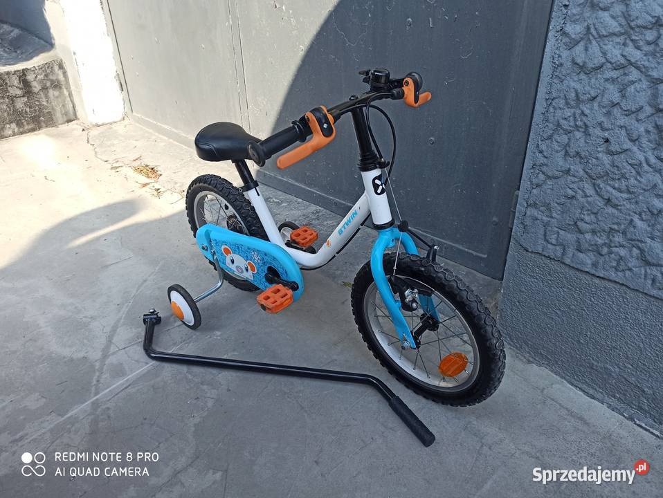 Rowerek Dzieciecy Btwin 14 Kółka Boczne Pchacz Dziecięce małopolskie Wieliczka