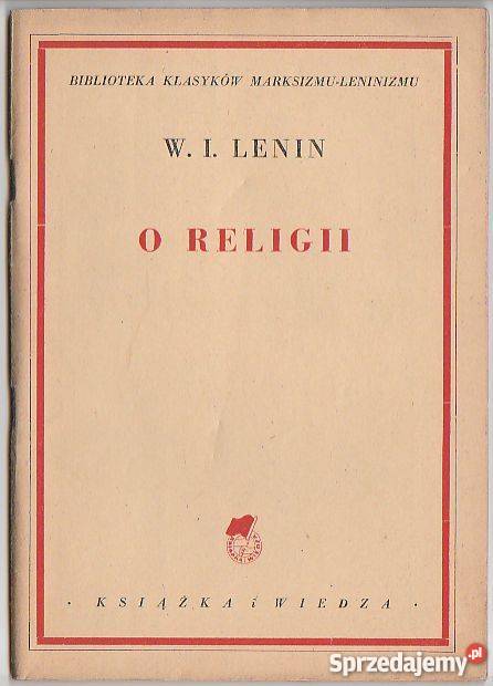 7120 O RELIGII BIBLIOTEKA KLASYKÓW MARKSIZMU WI sprzedam