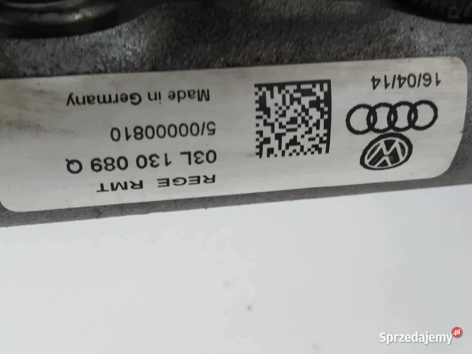 LISTWA WTRYSKOWA 03L130089Q 20 TDI Audi A4 IV