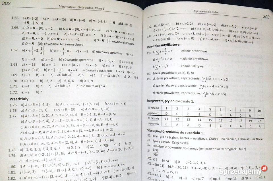 Matematyka 1 Zbiór zadań Marcin Kurczab Elżbieta Chełm