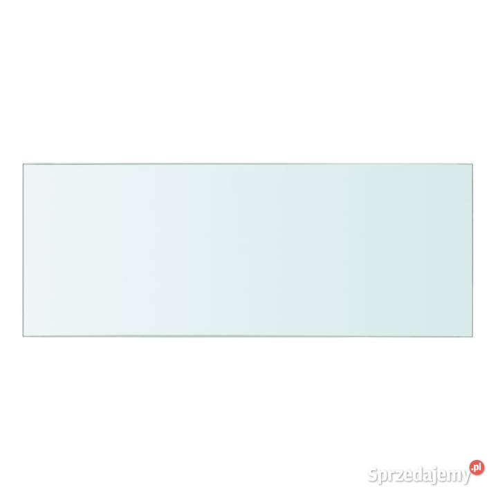 Półki 2 szklany przezroczysty panel 40 x 15 Warszawa sprzedam