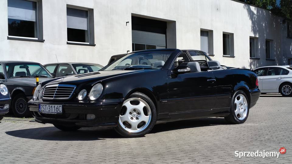 MERCEDES CLK 200 W208 Kompressor 2001 Stan skórzana tapicerka Zgierz