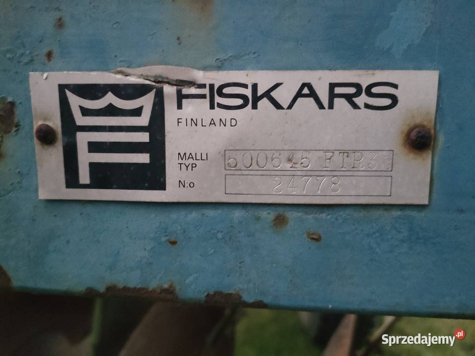 Brona talerzowa talerzówka ciągana 4 metry nieuszkodzony