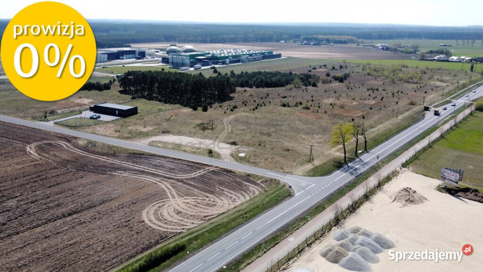 2 ha terenów usługowych DK22 0 lubuskie Karkoszów