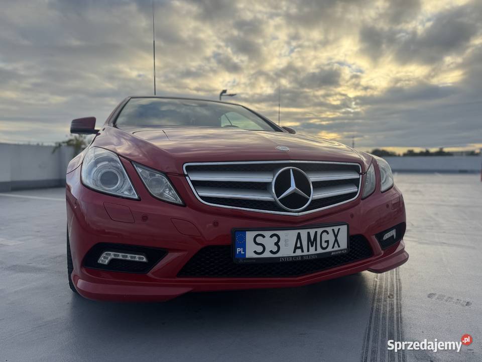 Mercedes-Benz Klasa E Cabrio W207 z pakietem AMG, POLSKI SALON
