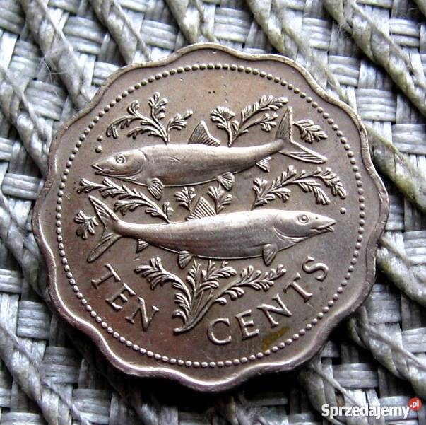 Bahamy 10 Centów 1987rŁadna Kalisz