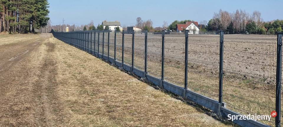 Ogrodzenia panelowe montaż i budowa ogrodzeń Pabianice