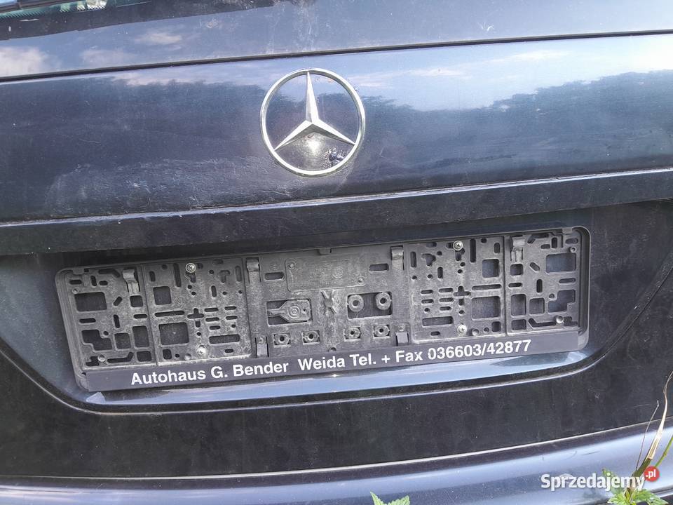 W203 kombi klapa bagażnika osobowe