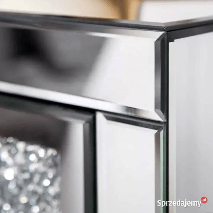 Nowoczesna komoda lustrzana z szufladami z 130cm Szafy, regały, półki Nowy Sącz