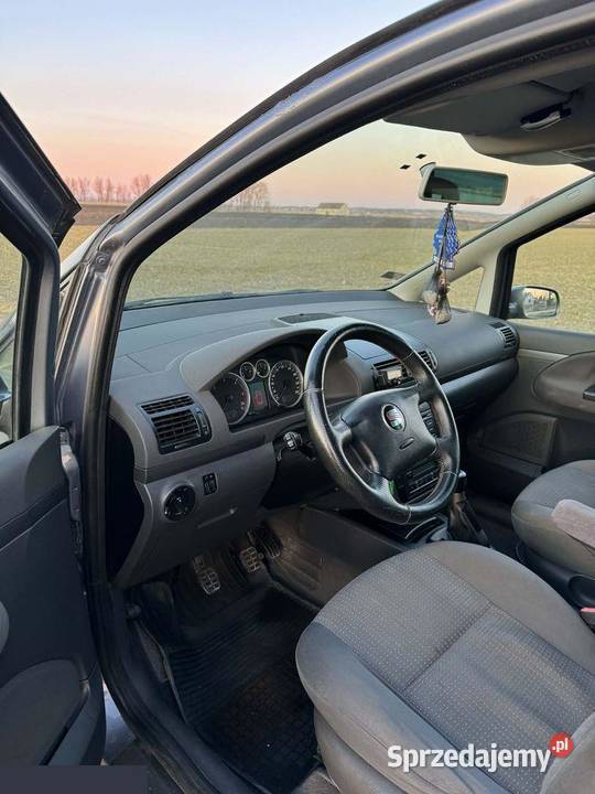 Seat Alhambra 20 TDI Style 140 2008r 7 osobowy Kościeszki sprzedam