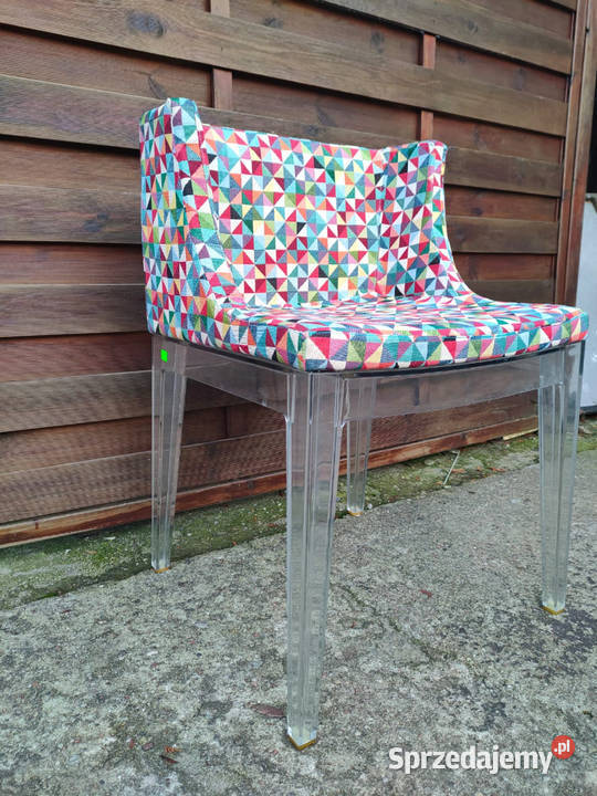 Krzesło Mademoiselle Kartell Starck unikat mazowieckie Warszawa