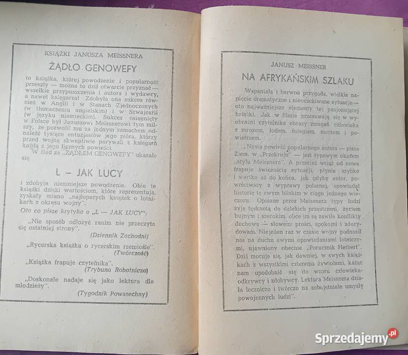 Janusz Meissner Pilot gwiaździstego znaku AWIR wielkopolskie