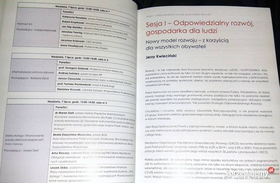 Myśląc Polska Konwencja PiS i Zjednoczonej Pozostałe Chełm