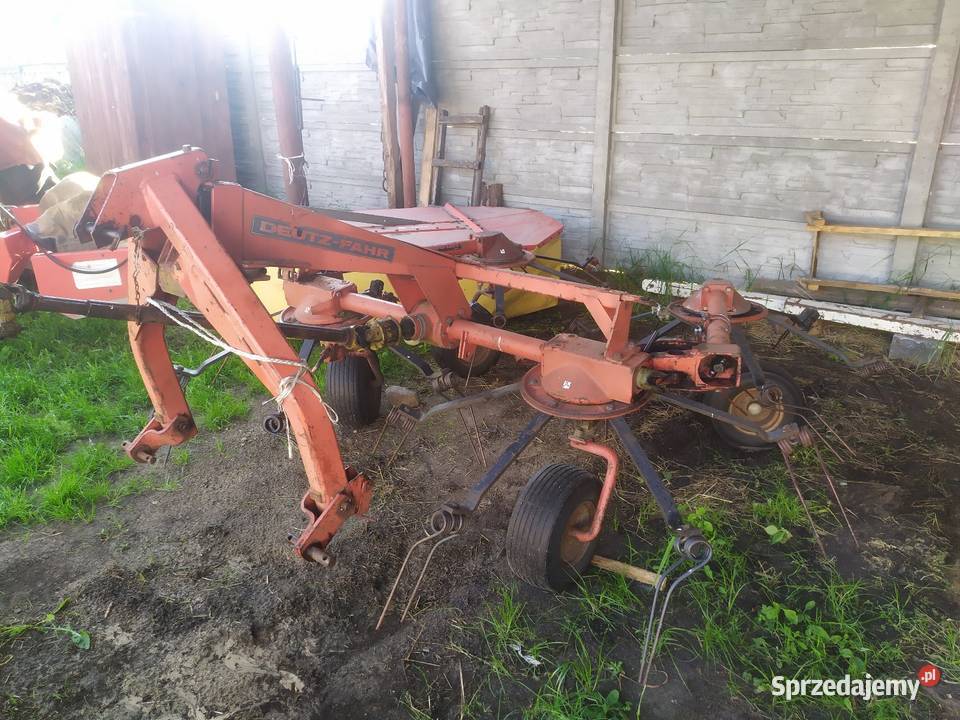 Przetrząsarka deutz fahr kh 500 dn przewracarka mazowieckie Więcków sprzedam