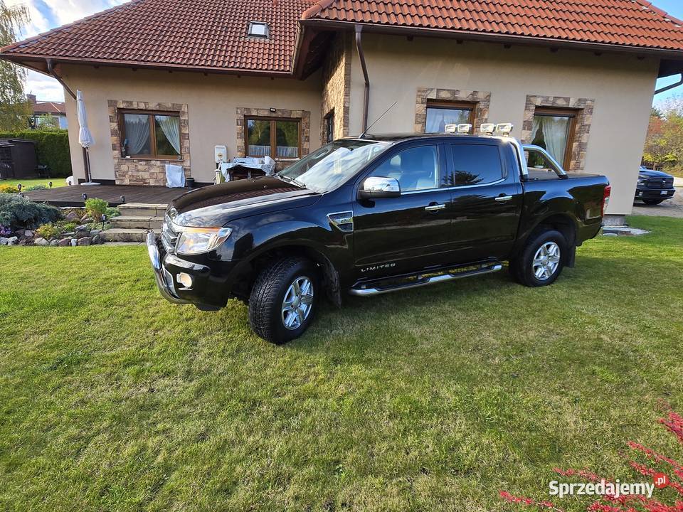 Ford Ranger 22 TDCi 4x4 DC Limited Salon Polska Rok produkcji 2014 Starogard Gdański