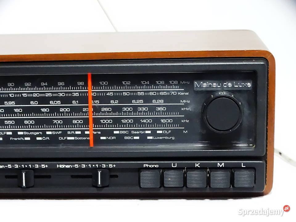 SABA Mainau de Luxe klasyczny odbiornik radiowy