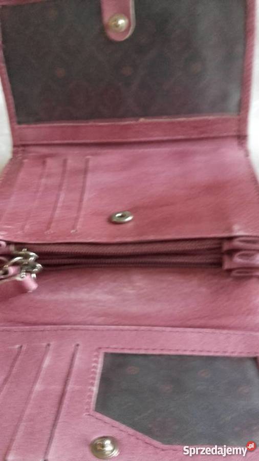 DAMSKI PORTFEL Z NATURALNEJ SKÓRY Torby i torebki Piła