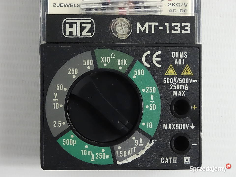 Multimetr analogowy HTZ MT133 Sprawny Klasyk Pozostałe Biłgoraj