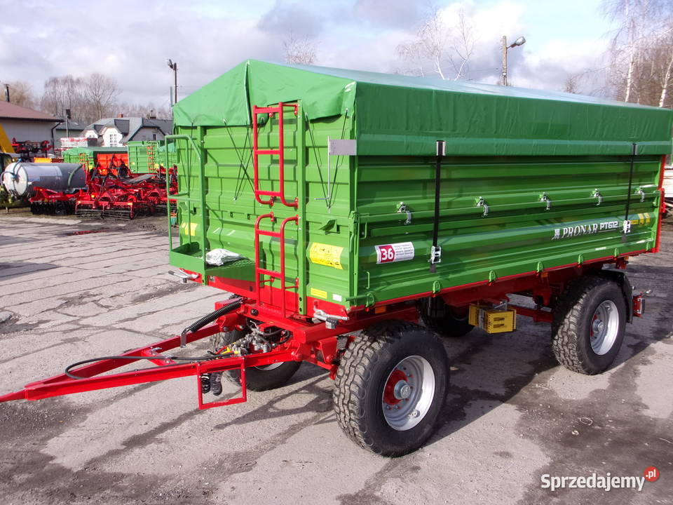 NOWA Przyczepa rolnicza paletowa PT612 PRONAR nieuszkodzony Opoczno