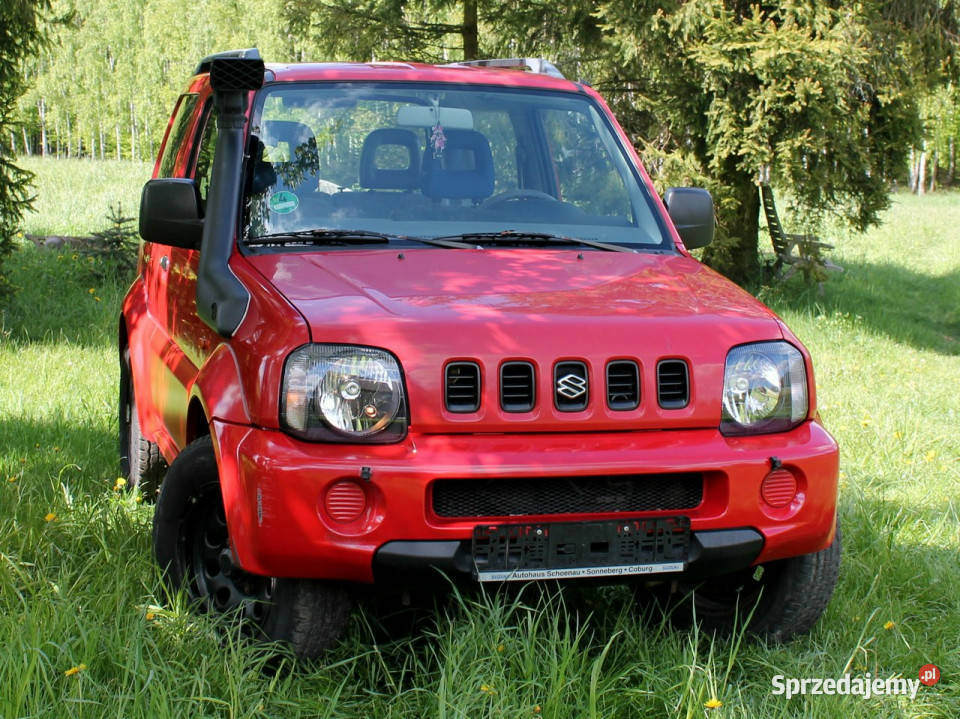 Suzuki Jimny 13 Benzyna 80 4X4 KLIMATYZACJA 4 nieuszkodzony Jimny Zielenin