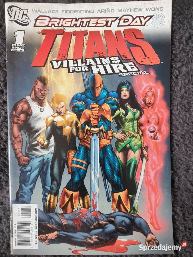 Titans 3 oryginalne komiksy DC USA Gdynia