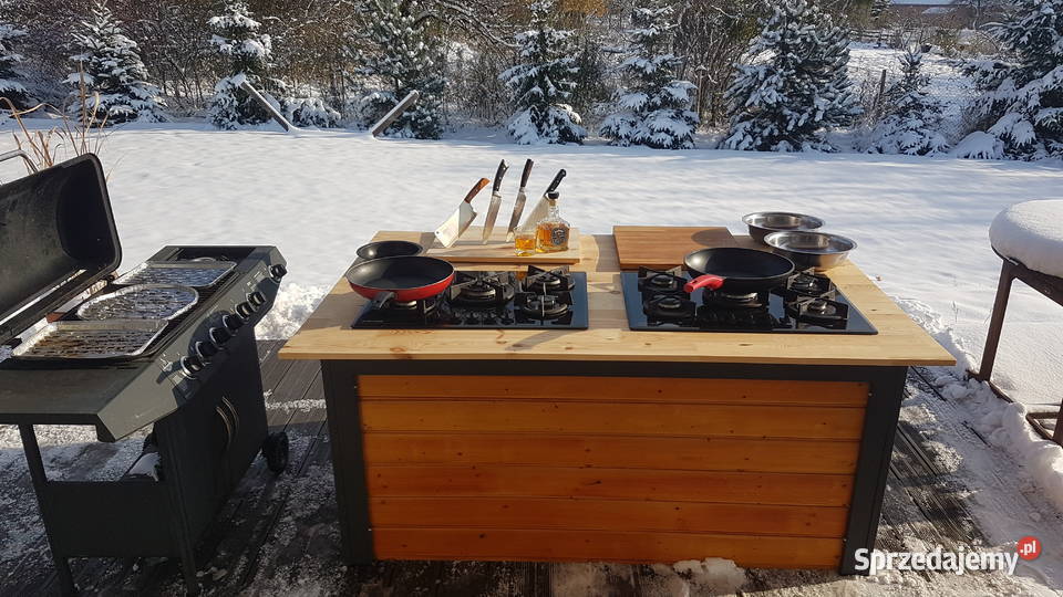 Wyspa kuchenna gastronomic kuchnia polowa płyta Wrocław