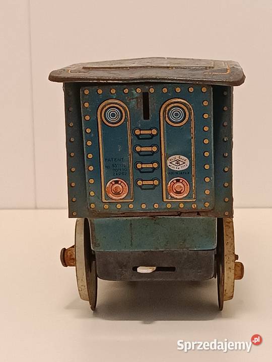 Stara blaszana zabawka LOKOMOTYWA elektryczna Rzeszów