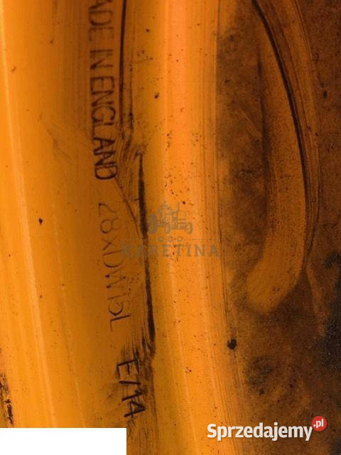 JCB 3cx Contractor Felga 15x28 Pozostałe Jastrzębniki sprzedam