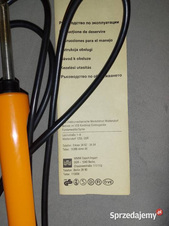 Lutownica Delta electronic niemiecka made in Spawarki i lutownice Lublin