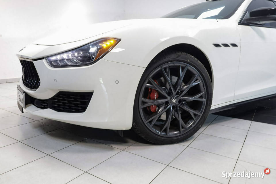 Maserati Ghibli 350AutomatSkórySzyberdachVAT23 łopatki zmiany biegów łódzkie Konstantynów Łódzki