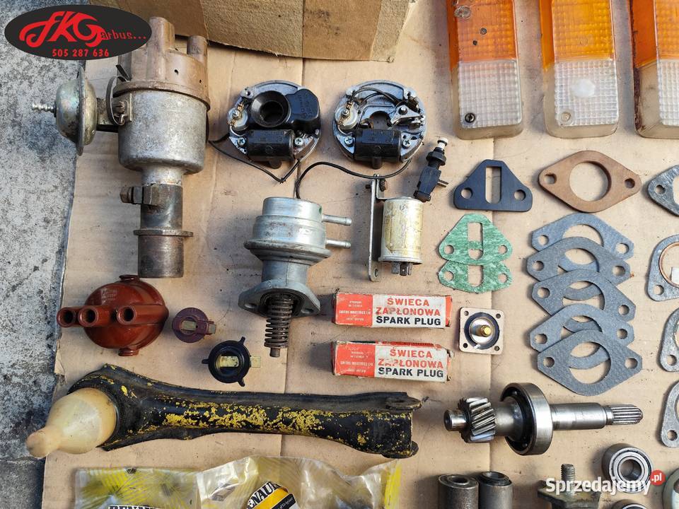 PRL części Maluch Fiat 125p 126p Renault Syrena Konstancin-Jeziorna