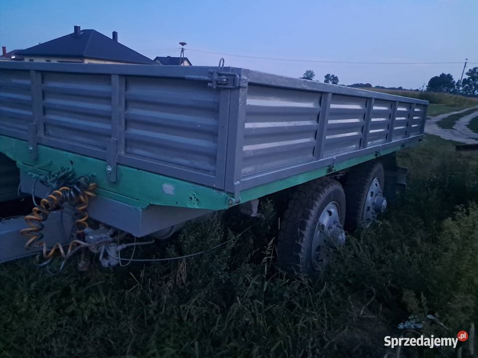 Przyczepa Ciężarowa 6T ładowności Zarejestrowana