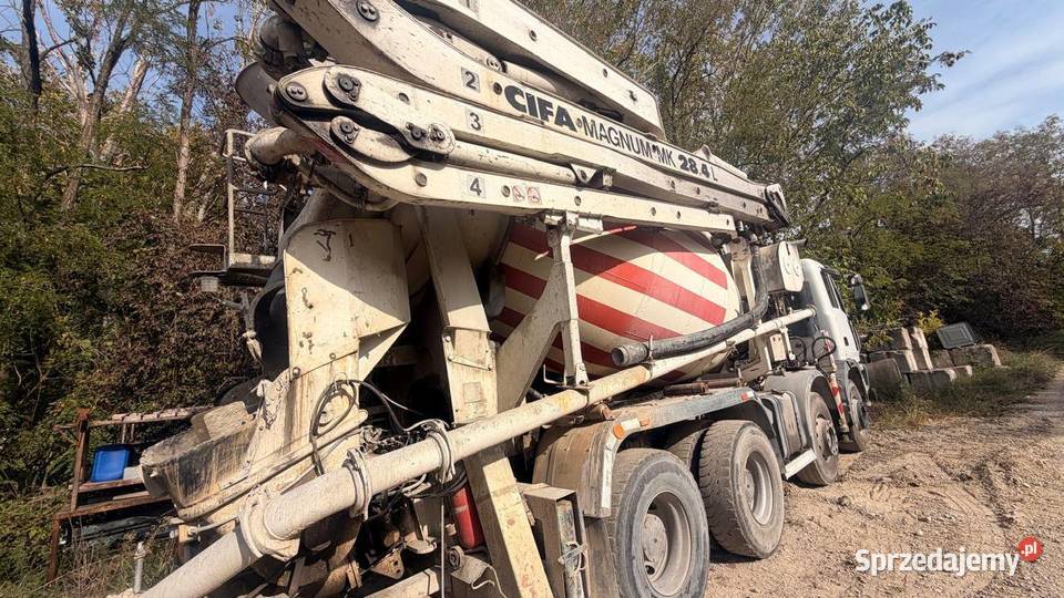 Gruszkopompa IVECO ASTRA zab CIFA 28mb sprzedam