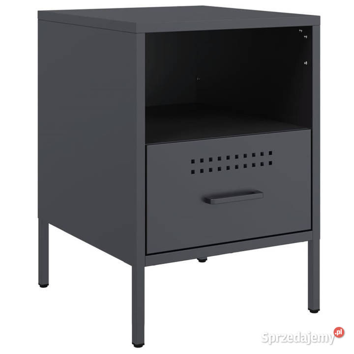 Szafka nocna antracytowa 36x39x505 stal WM843058 Warszawa