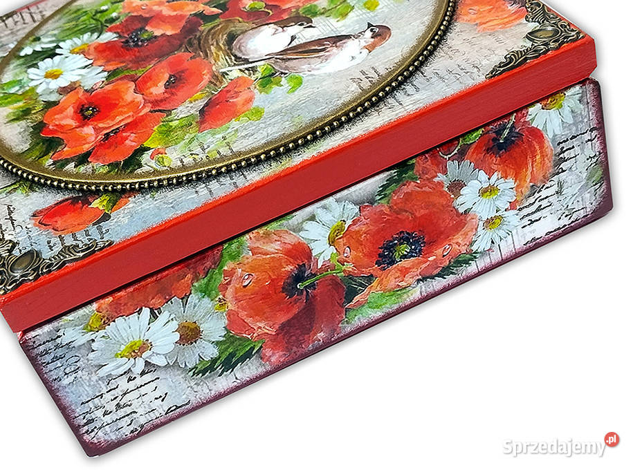 HERBACIARKA pudełko drewniane 9 przegród MAKI Bydgoszcz