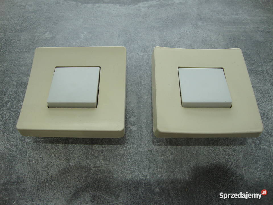 Zestaw wyłącznik włącznik retro PRL podlaskie Łomża sprzedam