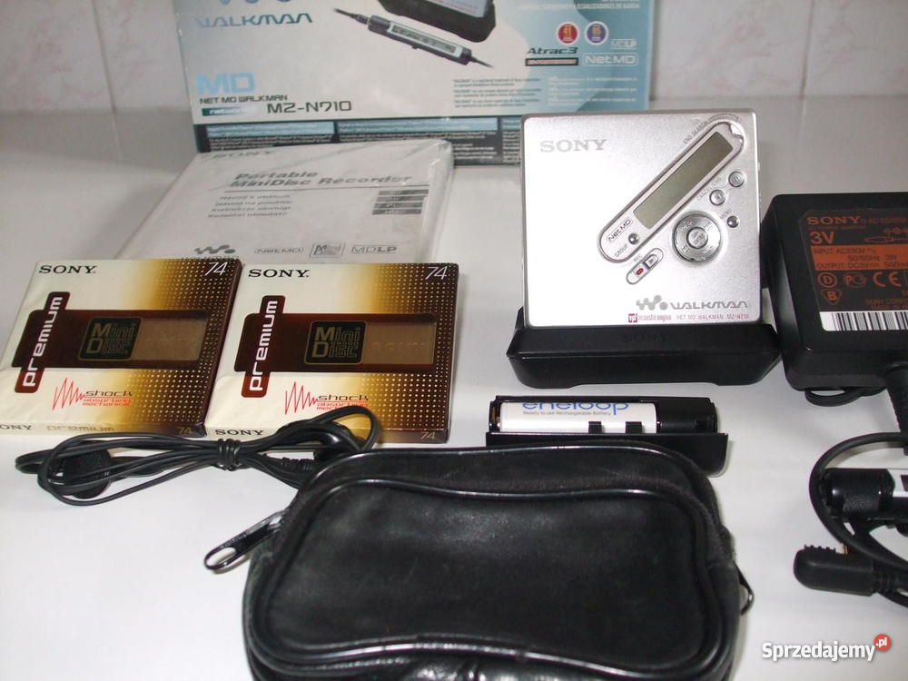 Mini Disc SONY MZN710 USB Recorder Muzyka