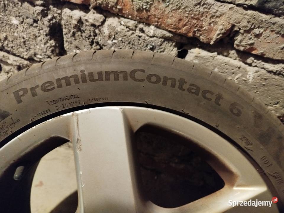 Volkswagen Shran alufelgi z oponami 17 KOMPLET Oświęcim