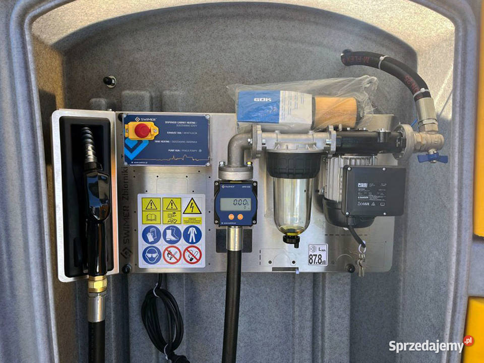 ZBIORNIK DWUPŁASZCZOWY NA ON 2500L SWIMER Warszawa sprzedam