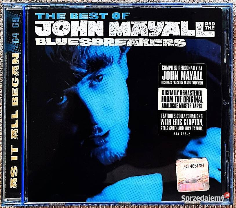 Album CD As It Al Began The Best JOHN MAYALL Warszawa sprzedam
