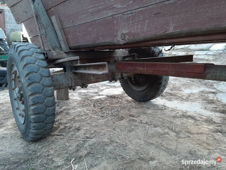 Wóz metalowy z paką do ciągnika c330 sam itp Dębica