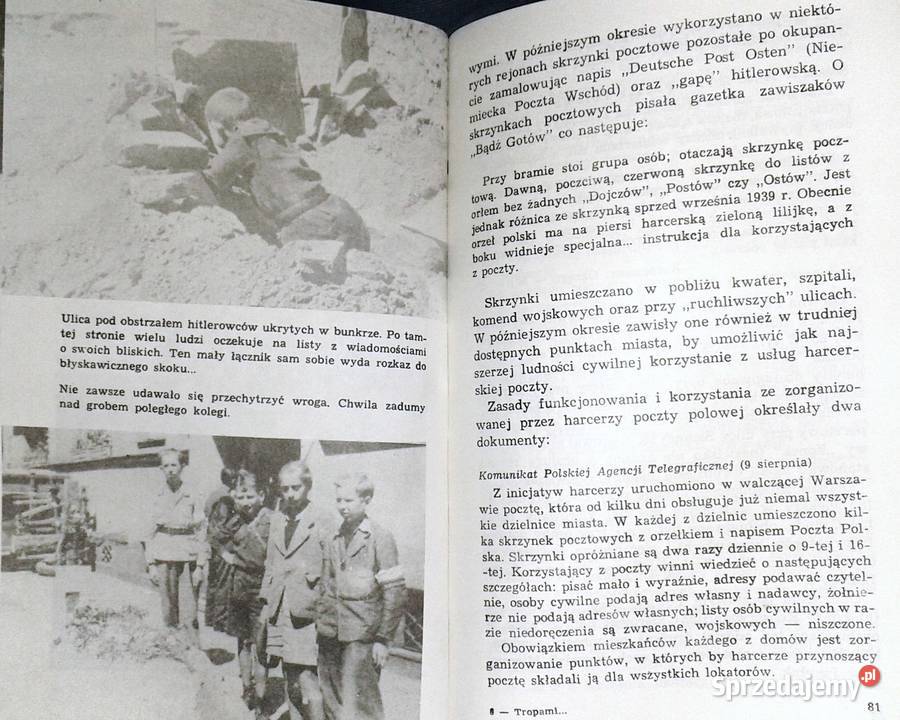 Tropami powstańczej przesyłki Jerzy Kasprzak miękka z obwolutą