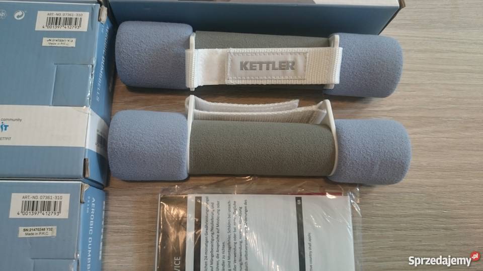 Ciężarki fitnes KETTLER AEROBIC Dumblles HANTELN