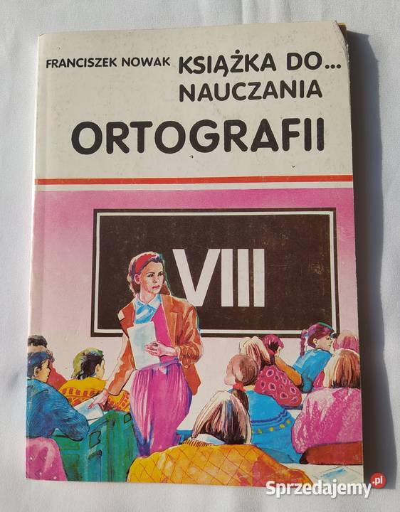 Książka do nauczania ortografii 8 Franciszek Hajnówka