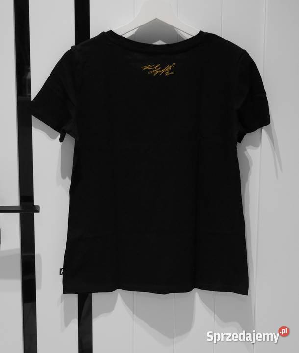 Karl Lagerfeld śliczna bluzeczka dżety 34 XS czarny Wrocław