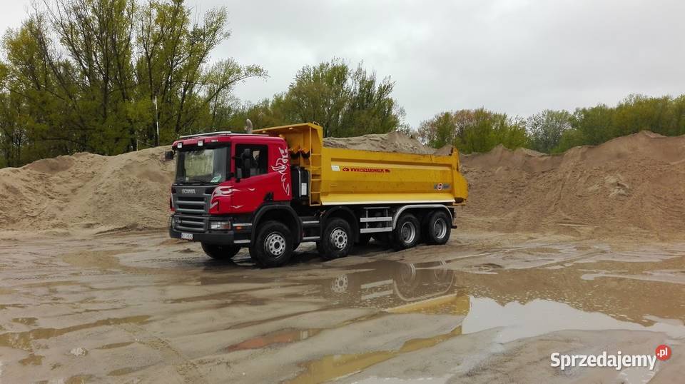 Piasek kopalniany i wiślany z transportem małymi mazowieckie Józefów